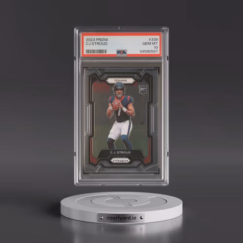 2023 Panini Prizm #339 CJ Stroud (PSA 10 GEM MINT)
