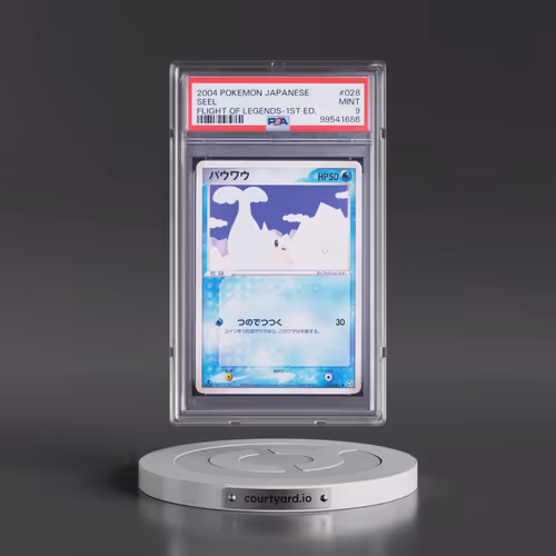 2004 Pokémon Flight of Legends #028 Seel - 1st Edition (PSA 9 MINT)