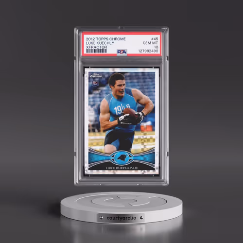 2012 Topps Chrome #45 Luke Kuechly - Xfractor (PSA 10 GEM MINT)