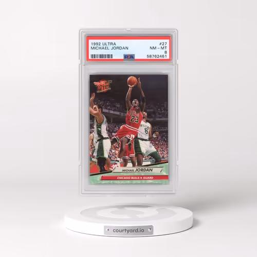 1992 Ultra #27 Michael Jordan (PSA 8 NM-MT)