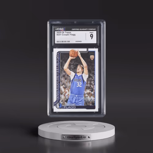 2025 Topps #201 Cooper Flagg (CGC 9 MINT)