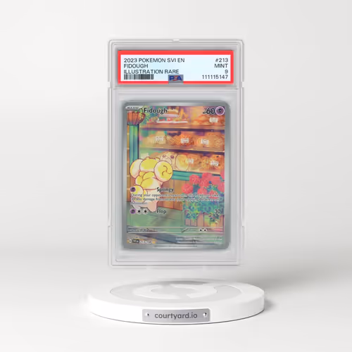 2023 Pokémon Svi EN-Scarlet & Violet #213 Fidough - Illustration Rare (PSA 9 MINT)