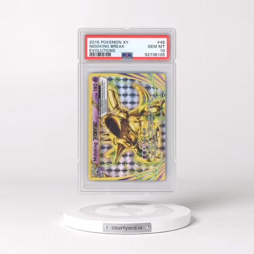 2016 Pokémon XY Evolutions #46 Nidoking Break (PSA 10 GEM MINT)