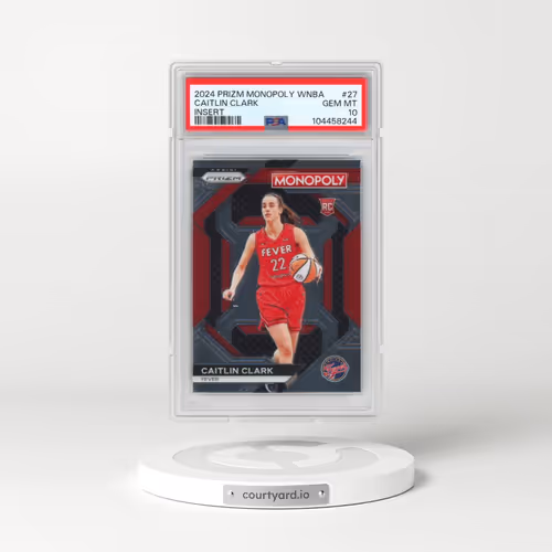 2024 Panini Prizm Monopoly WNBA Insert #WNBA27 Caitlin Clark (PSA 10 GEM MINT)