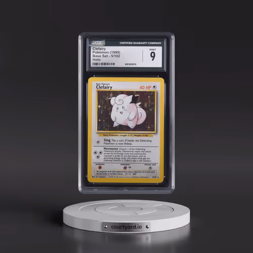 1999 Base Set #5/102 Clefairy - Holo (CGC 9 MINT)