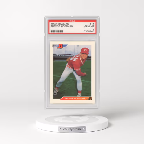 1992 Bowman #11 Trevor Hoffman (PSA 10 GEM MINT)