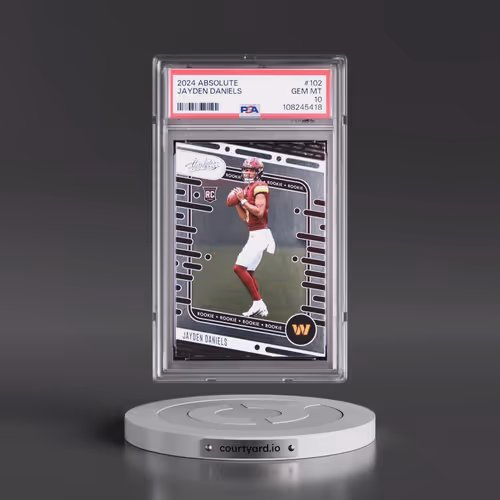 2024 Panini Absolute #102 Jayden Daniels (PSA 10 GEM MINT)
