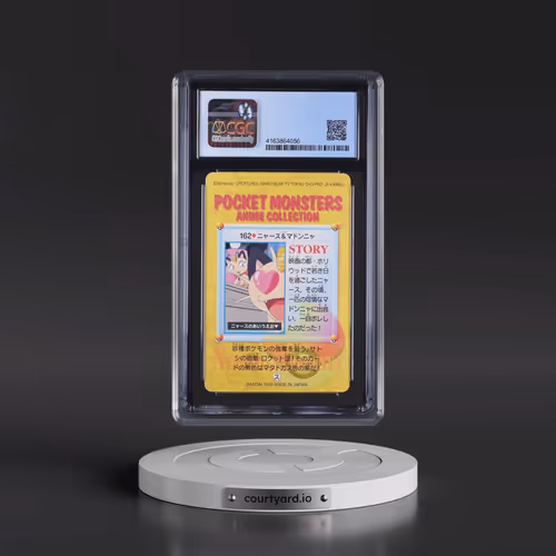 1998 Anime Series #162 Meowth and Meowzie - Part 5 (CGC 9 MINT)