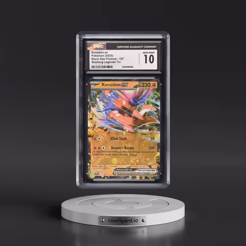 2023 Black Star Promos - Scarlet & Violet SVP EN #197 Koraidon ex - Slashing Legends Tin (Holo) (CGC