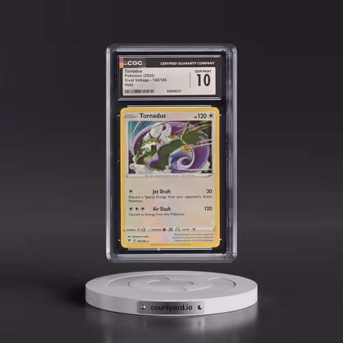2020 Vivid Voltage #142/185 Tornadus - Holo (CGC 10 GEM MINT)