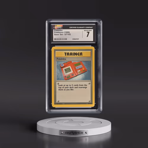 1999 Base Set #87/102 Pokédex (CGC 7 NM)