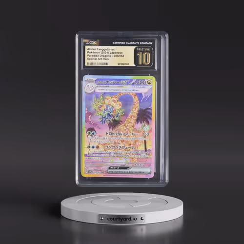 2024 Pokémon Sv7a-Paradise Dragona #089 Alolan Exeggutor EX - Holo Special Art Rare (CGC 10 PRISTINE