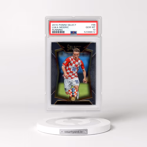 2015 Panini Select #68 Luka Modric - Running (PSA 10 GEM MINT)