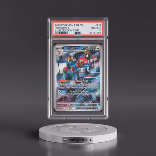 2023 Pokémon Par EN-Paradox Rift #214 Porygon-Z - Illustration Rare (PSA 10 GEM MINT)