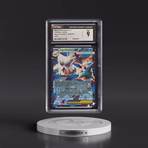 2025 Mega Evolution - MEG EN #036/132 Mega Abomasnow ex - Holo (CGC 9 MINT)