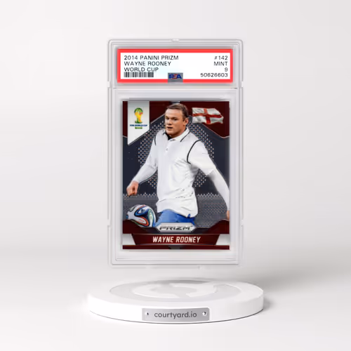 2014 Panini Prizm World Cup #142 Wayne Rooney (PSA 9 MINT)
