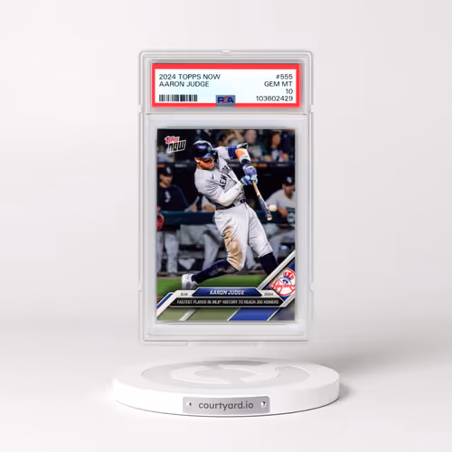 2024 Topps Now #555 Aaron Judge (PSA 10 GEM MINT)
