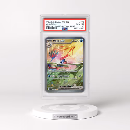 2024 Pokémon Ssp EN-Surging Sparks #237 Milotic EX - Holo Special Illustration Rare (PSA 10 GEM MINT