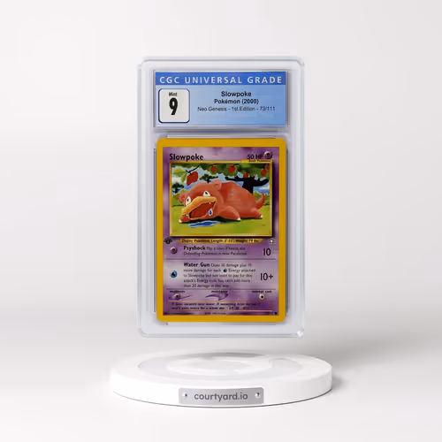 2000 Neo Genesis #73/111 Slowpoke - 1st Edition (CGC 9 MINT)
