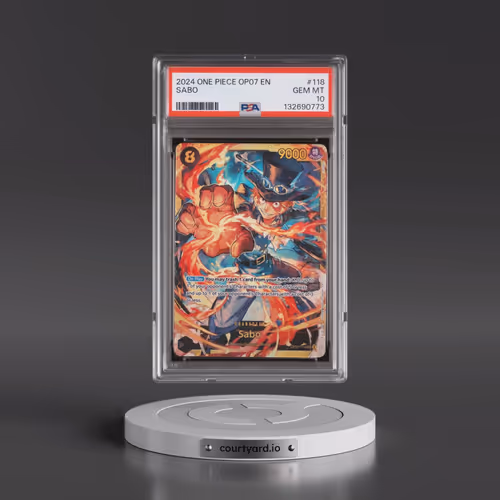2024 One Piece 500 Years in the Future #118 Sabo (PSA 10 GEM MINT)