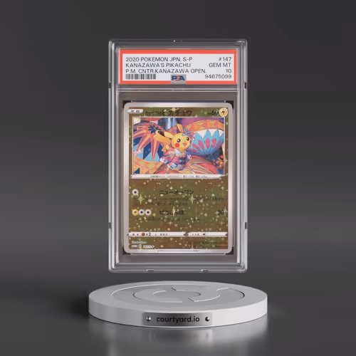 2020 Pokémon S Promo #147 Kanazawa's Pikachu - Pokemon Center Kanazawa Opening (PSA 10 GEM MINT)