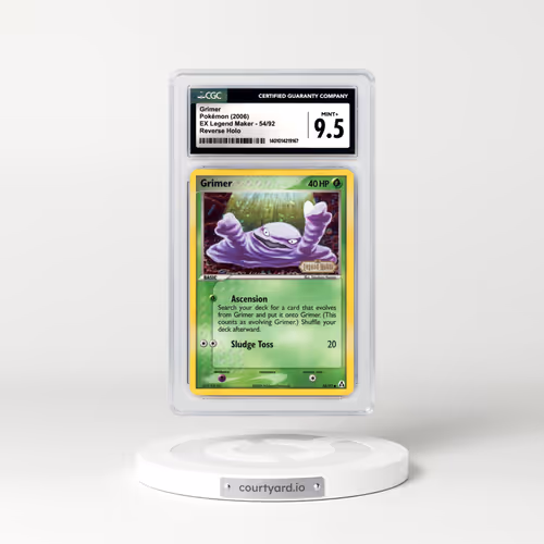 2006 EX Legend Maker #54 Grimer - Holo (CGC 9.5 MINT+)