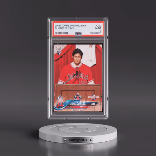 2018 Topps Opening Day #200 Shohei Ohtani (PSA 9 MINT)