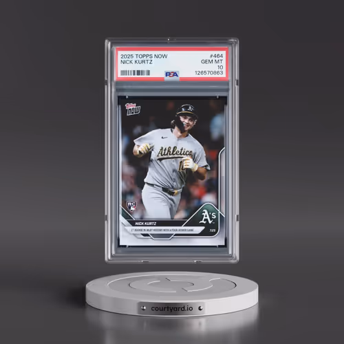 2025 Topps Now #464 Nick Kurtz (PSA 10 GEM MINT)