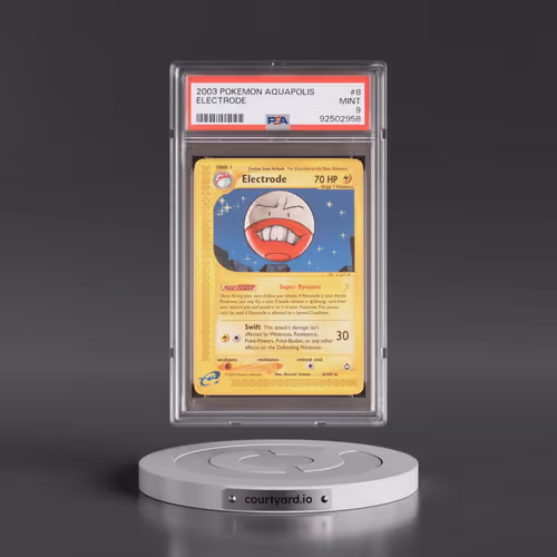 2003 Pokémon Aquapolis #8 Electrode (PSA 9 MINT)