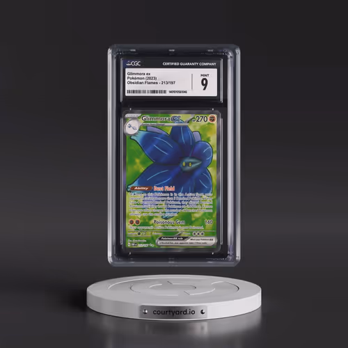 2023 Obsidian Flames - OBF EN #213/197 Glimmora ex - Ultra Rare Holo (CGC 9 MINT)