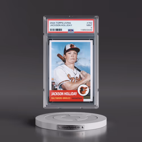 2024 Topps Living #762 Jackson Holliday (PSA 9 MINT)