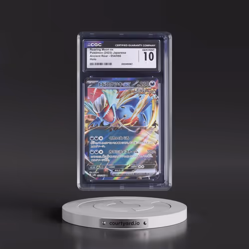 2023 Ancient Roar #054/066 Roaring Moon ex - Holo (CGC 10 GEM MINT)