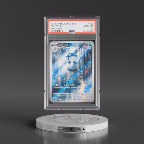 2023 Pokémon Sv2a-Pokemon 151 #176 Poliwhirl - Art Rare (PSA 10 GEM MINT)