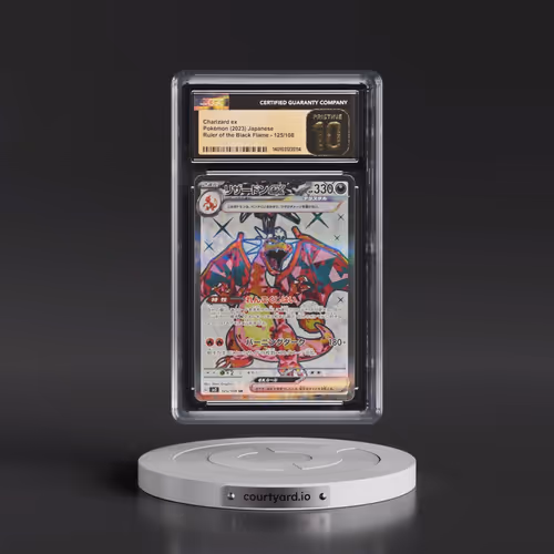 2023 Ruler of the Black Flame #125/108 Charizard ex - Super Rare Holo (CGC 10 PRISTINE)