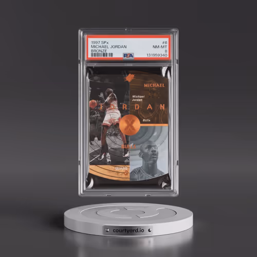 1997 Spx #6 Michael Jordan - Bronze (PSA 8 NM-MT)