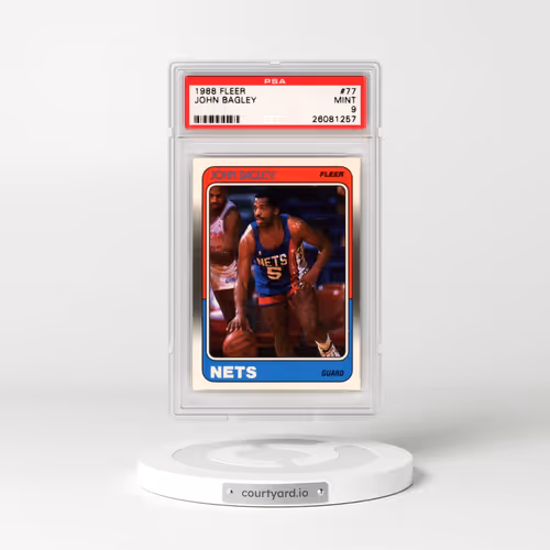 1988 Fleer #77 John Bagley (PSA 9 MINT)