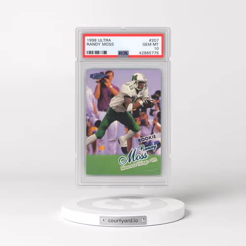 1998 Ultra #207 Randy Moss (PSA 10 GEM MINT)