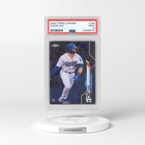 2020 Topps Chrome #148 Gavin Lux (PSA 9 MINT)