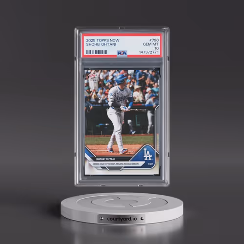 2025 Topps Now #790 Shohei Ohtani (PSA 10 GEM MINT)