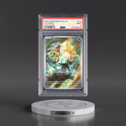 2023 Pokémon Sv2a-Pokemon 151 #172 Caterpie - Art Rare (PSA 9 MINT)