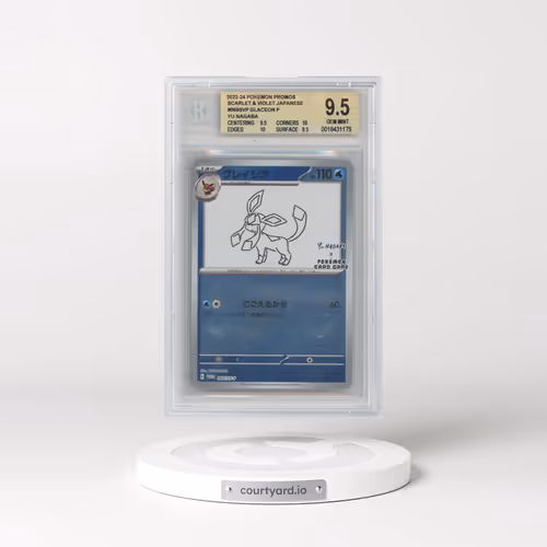 2022 Pokémon Scarlet and Violet Promos #069SVP Glaceon P/(YU NAGABA x Pokemon Card Game promo card c