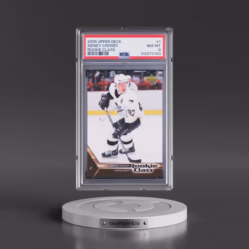 2005 Upper Deck Rookie Class #1 Sidney Crosby (PSA 8 NM-MT)