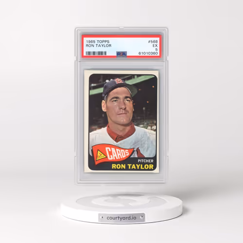 1965 Topps #568 Ron Taylor (PSA 5 EX)