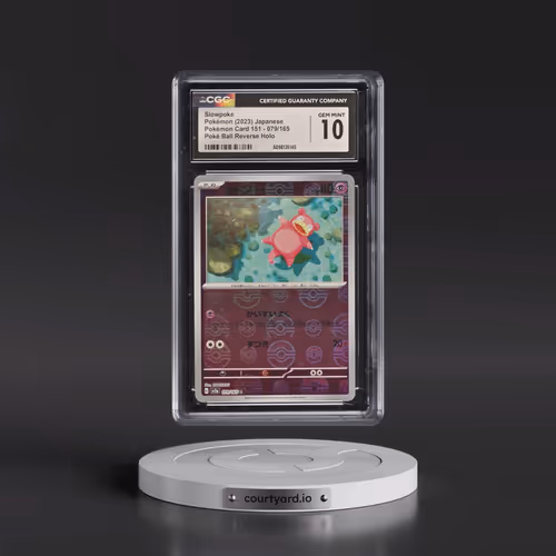 2023 Pokémon Card 151 #079/165 Slowpoke - Reverse Holo Poké Ball (CGC 10 GEM MINT)