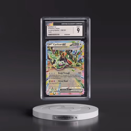 2024 Pokémon Ssp EN-Surging Sparks #159 Cyclizar EX - Holo (CGC 9 MINT)