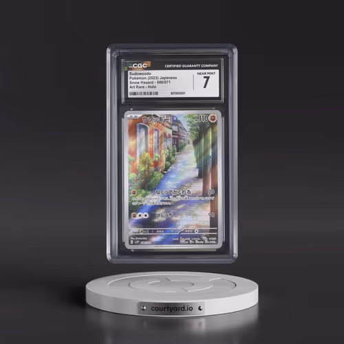 2023 Snow Hazard #080/071 Sudowoodo - Art Rare Holo (CGC 7 NM)