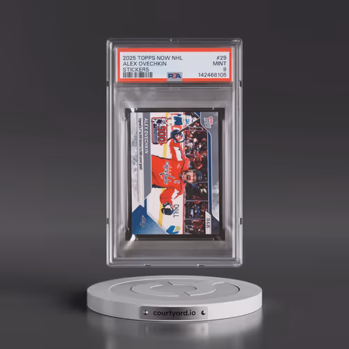 2025 Topps Now NHL Stickers #29 Alex Ovechkin (PSA 9 MINT)