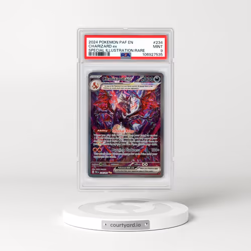 2024 Pokémon Paf EN-Paldean Fates #234 Charizard EX - Holo Special Illustration Rare (PSA 9 MINT)