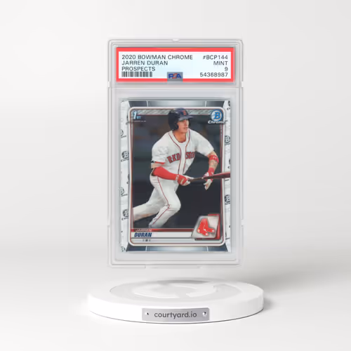 2020 Bowman Chrome Prospects #BCP144 Jarren Duran (PSA 9 MINT)