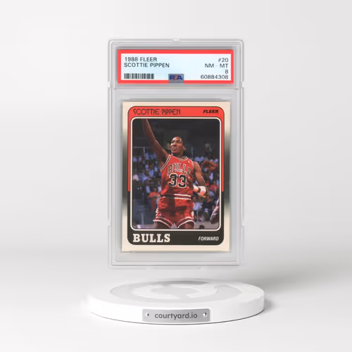 1988 Fleer #20 Scottie Pippen (PSA 8 NM-MT)